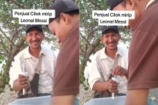 Viral! Penjual Cilok...