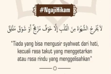 Cara Mengusir Syahwat...