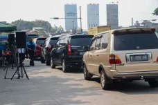 Razia Uji Emisi di Jakarta...