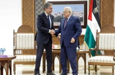 Presiden Mahmoud Abbas...