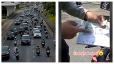 Viral Polisi Sebut Motor...