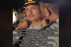 Viral! Momen Sedih Perwira...