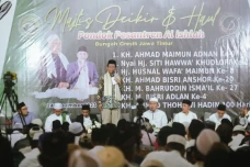 Hadiri Haul di Ponpes...