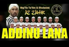 Lirik Addinu Lana, Lengkap...