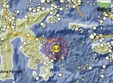 Gempa Magnitudo 4,0...