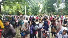 Ratusan Warga Malang...