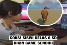 Keren, Siswi SD Ini...