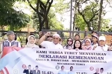 Heboh! Warga Tebet Deklarasi...