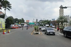 Jalur Puncak Bogor Ramai...