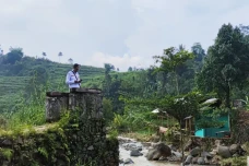 Kali Ciherang di Bogor...
