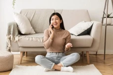 Viral! Wanita Telepon...
