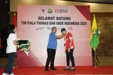 BNI Sambut Kepulangan...