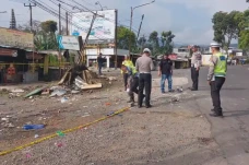 Polda Jabar Olah TKP...
