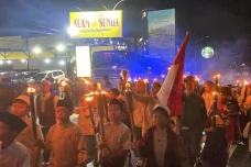 Kemeriahan Pawai Obor...