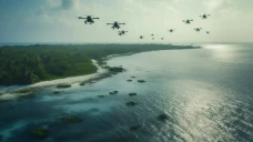 AUKUS Uji Coba Drone...
