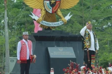 Penampakan Upacara HUT...