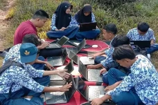 Miris! Pelajar di Lebak...