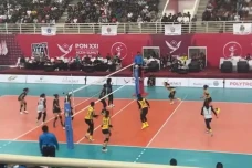 Hasil Voli Putri PON...