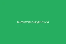 Surat Al Mukminun Ayat...