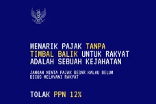 Garuda Biru Tolak PPN...