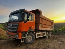 Truk Foton 6x4 dan ZX490LC-7G...