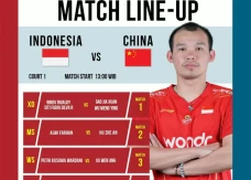 Susunan Pemain Indonesia...