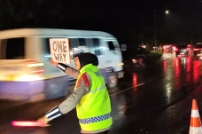 Aksi Polisi Joget saat...
