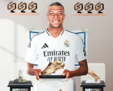 Kylian Mbappe Raih Sepatu...