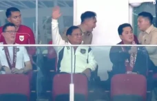 Momen Presiden Prabowo...