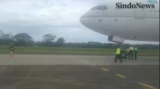 Kronologi Pesawat Saudi...