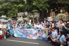Siswa Sekolah di Kebayoran...