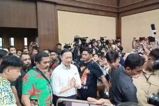 Tom Lembong Tiba di...