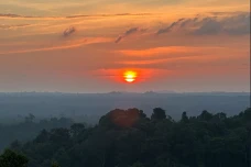 Berburu Senja dan Primata...