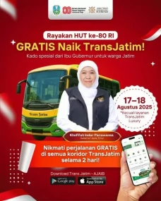 Gubernur Khofifah Gratiskan...