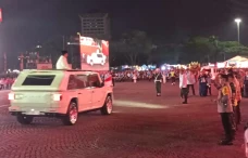 Prabowo Tiba di Monas,...