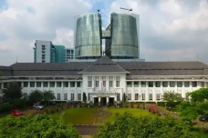 Demo di Jakarta, UI...