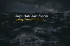 Awas Syirik Tersembunyi...