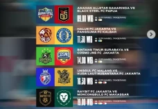 Hasil Liga Futsal Profesional:...