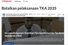 Petisi Batalkan TKA...