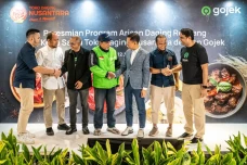 Gojek Bersama Toko Daging...