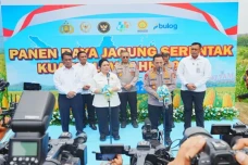 Polri Panen Jagung hingga...