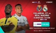 Jadwal dan Link Villarreal...