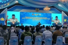 Kelakar Prabowo: Polisi...