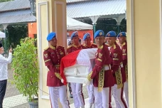Jenazah Try Sutrisno...