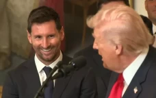Messi Temui Donald Trump...