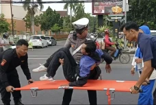 Pemudik Kecelakaan Tunggal...