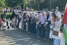 Aksi Damai di Kedubes...