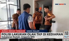 Olah TKP Rumah Anggota...