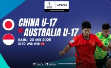 China vs Australia Perebutkan...