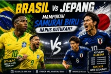 Brasil vs Jepang: Mampukah...